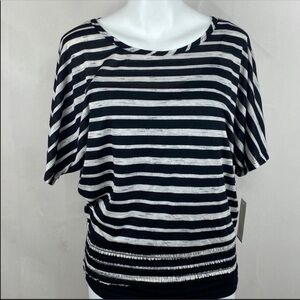 Von Maur Jenna & Jessie Burnout Striped Top